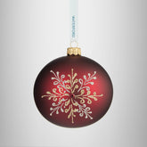 Holiday Heirlooms Red Face Bauble Ornament